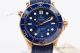 VS AAA Replica Omega Seamaster Diver 300m Watch 2-Tone Rose Gold Rubber Strap (4)_th.jpg